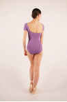Justaucorps Wear Moi Odalia coton femme prunelle