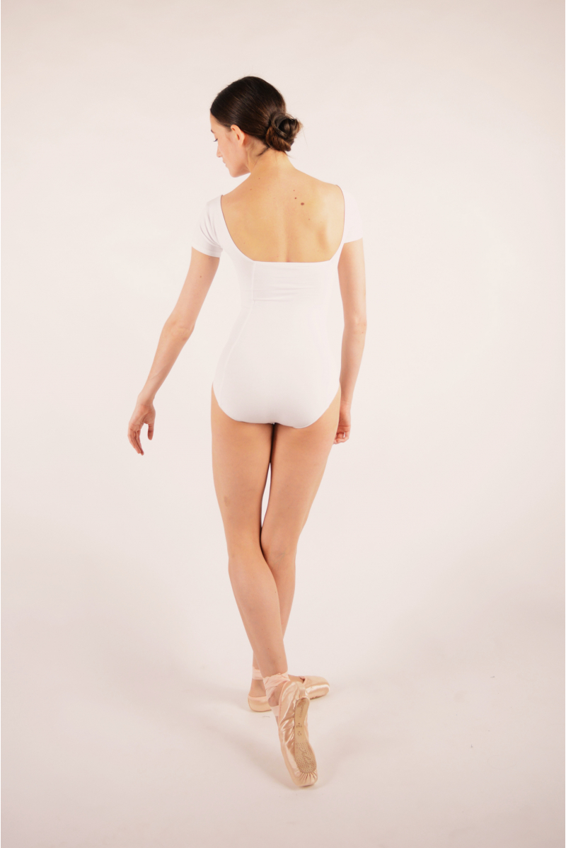 Justaucorps Wear Moi Odalia coton femme blanc