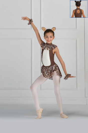 Harmony leopard print costume