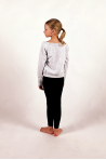 Sweat-shirt girl Temps Danse Talia light chiné