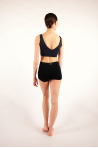 Black Intermezzo mesh bra