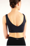 Black Intermezzo mesh bra