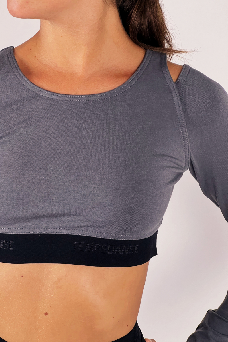 Brassière manches longues Temps Danse Glam