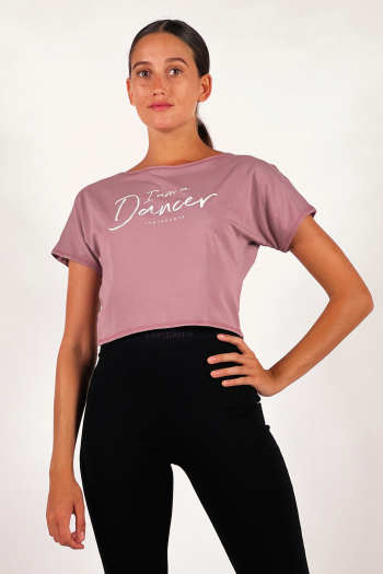 T-Shirt court Temps danse Agile I am sandrose