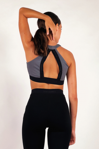 Crossed back bra Temps Danse Gamma grizzly