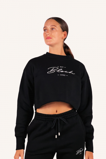 Bloch Terry crop top sweatshirt
