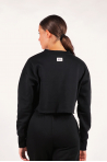 Sweat crop top Bloch Terry black
