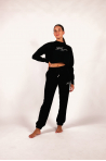 Sweat crop top Bloch Terry black