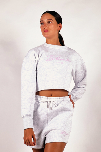 Sweat crop top Bloch Terry snow