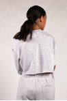 Sweat crop top Bloch Terry snow