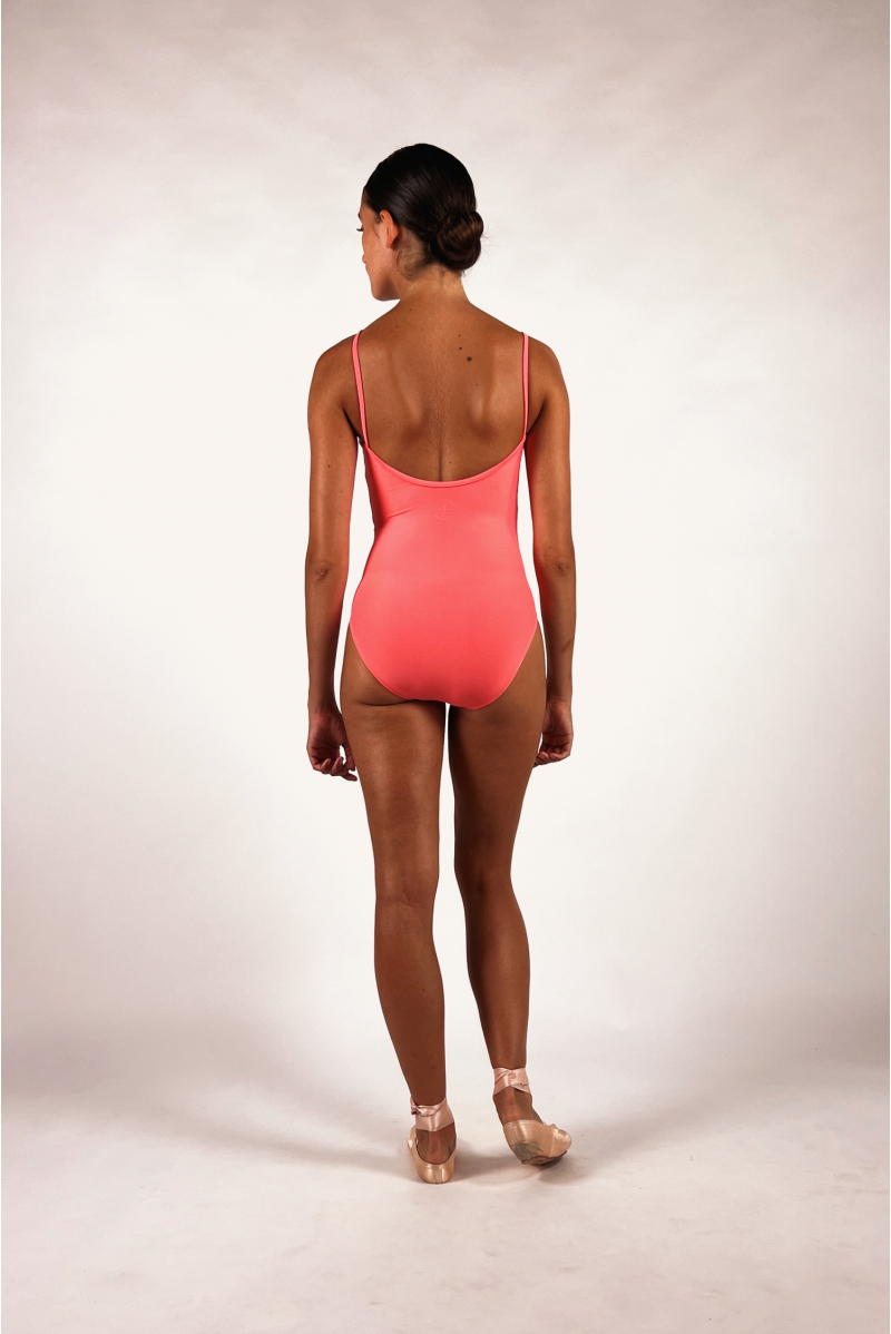 Wear moi Abbie leotard coral