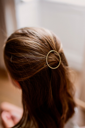Round hair clip Emma Bachca