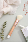 Blush brush beveled