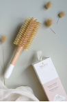 Brosse rond en bois Bachca