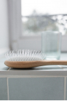 Small wood detangling brush - Nylon Bachca