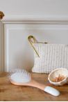 Brosse démêlante petit modèle en bois - Nylon Bachca