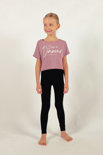 Temps danse Agile short sandrose t-shirt for child