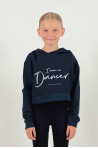 Sweat capuche enfant Temps Danse Taiga noir I am