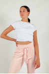 Tee-shirt court Repetto S0574 blanc