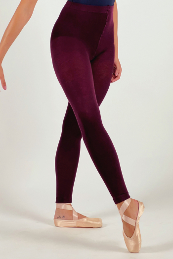 Gaynor Minden Elderberry warm up tights