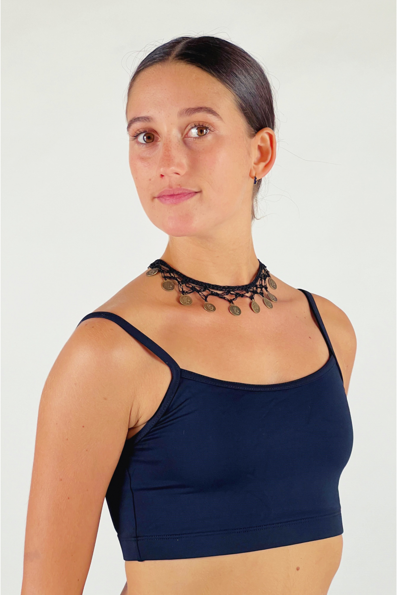 Collier ras de cou Harmony noir