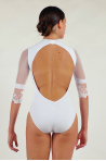 Leotard Ballet Rosa Lucienne white