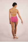 Justaucorps Tamara fines bretelles Yumiko rose