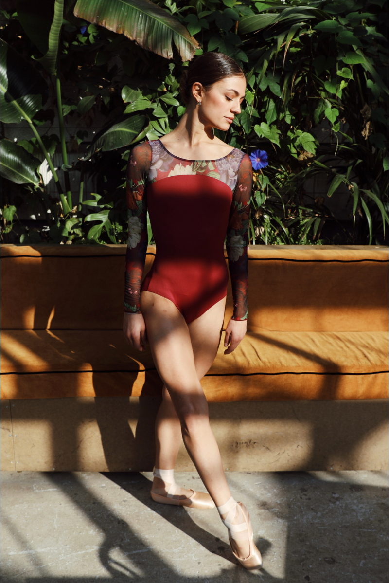 Ballet Rosa leotard Valentina ruby