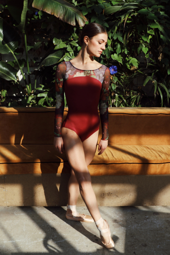 Ballet Rosa leotard Valentina ruby