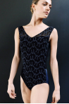 Justaucorps Ballet Rosa Risette Gris