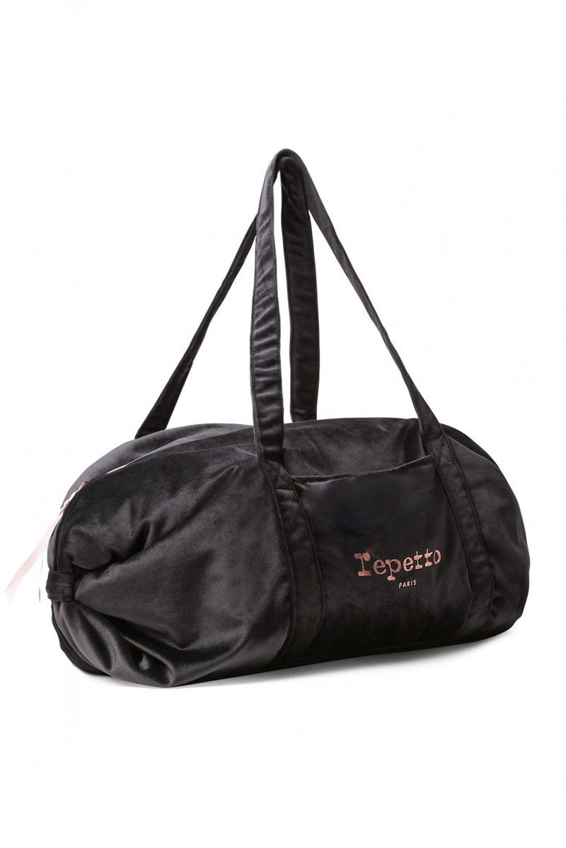 Sac Repetto polochon B0232V velours noir