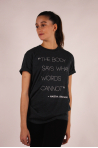 Teeshirt "The Body Says What Words Cannot"Covet Dance