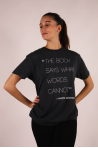 Teeshirt "The Body Says What Words Cannot"Covet Dance