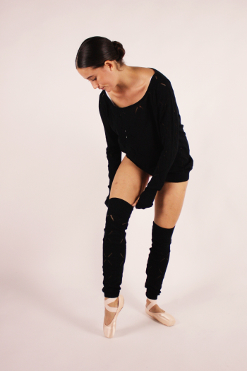 Jambières Anthea black femme