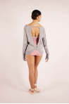Pull en tricot Cyrus grey marl Bloch femme