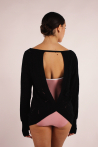 Pull en tricot Cyrus black Bloch femme