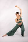 Wide-leg pants Temps Danse Andrew khaki
