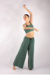 Wide-leg pants Temps Danse Andrew khaki