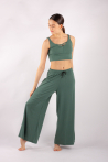 Wide-leg pants Temps Danse Andrew khaki