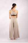Pantalon large Temps Danse Andrew beige