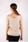 T-shirt Temps Danse Ava manches courtes beige
