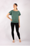 T-shirt Temps Danse Ava manches courtes kaki