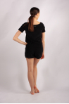 Short en éponge Temps Danse Caresse noir