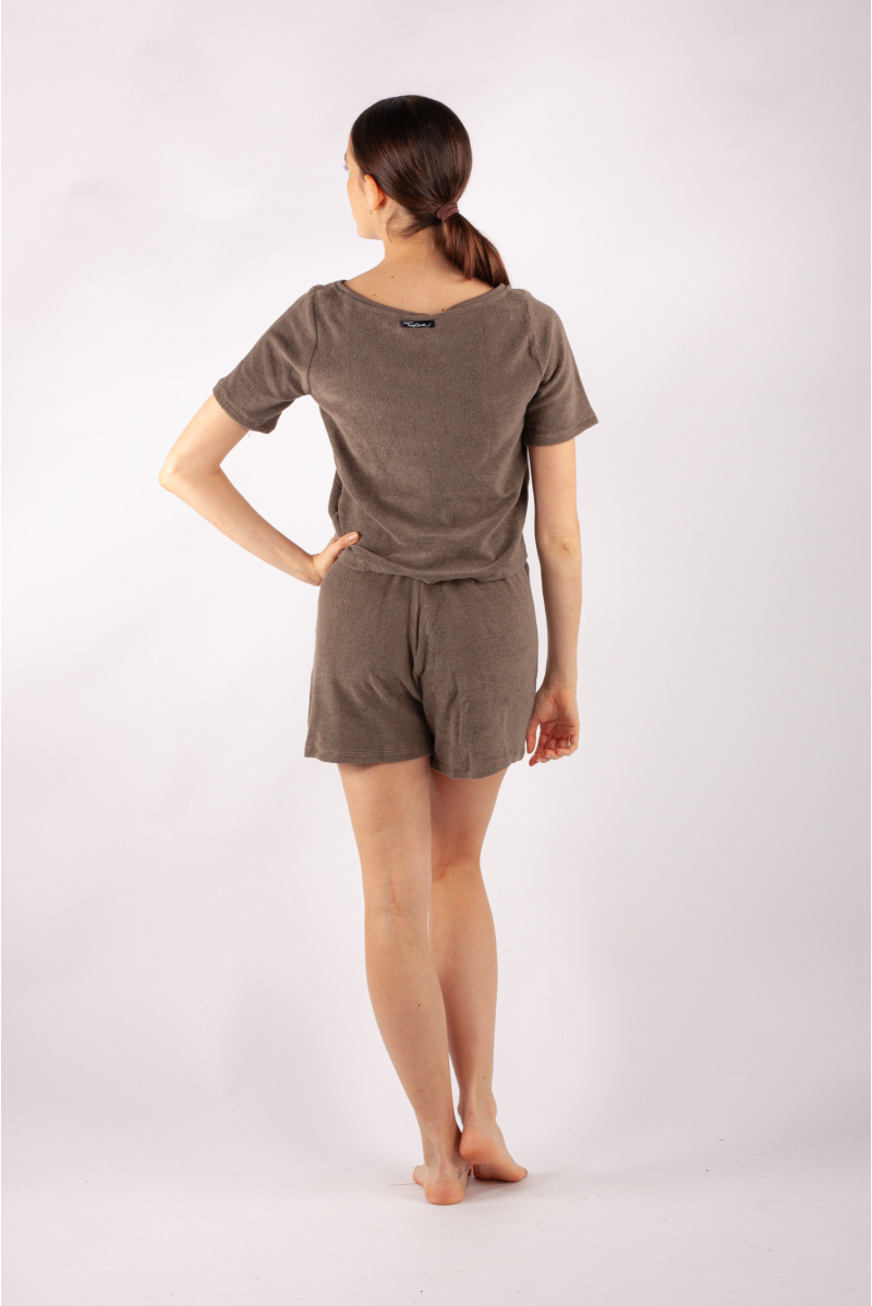 Short en éponge Temps Danse Caresse wenge