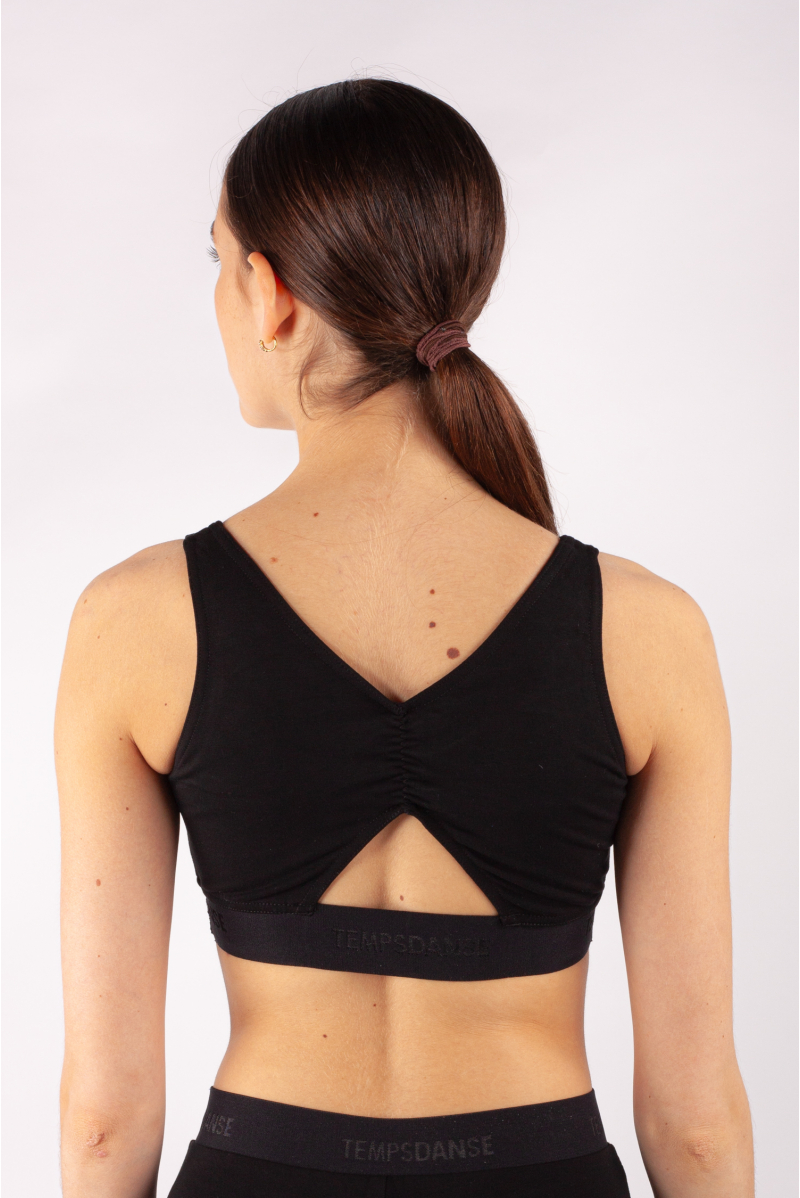 Brassière Temps Danse Gerogia noire