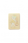 Miroir de poche aimanté danseuse jaune