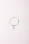Bracelet pendentif danseuse multicolore