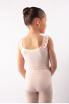 Repetto DE632 girl leotard rose pétale