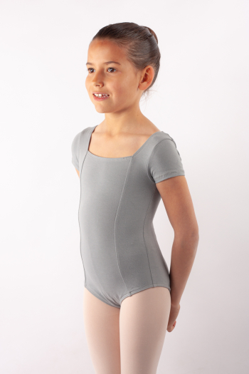 Dance leotard Wear Moi Odalia grey - Mademoiselle Danse