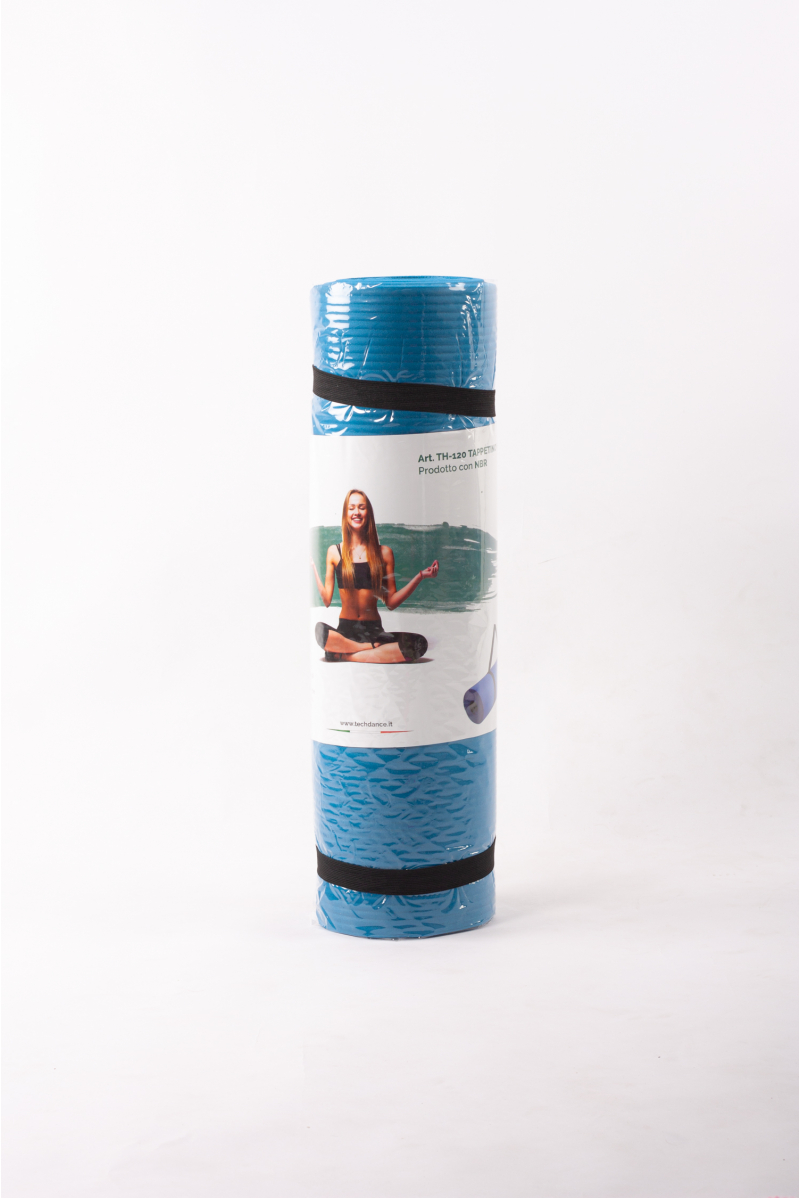 Tapis de yoga Tech Dance bleu